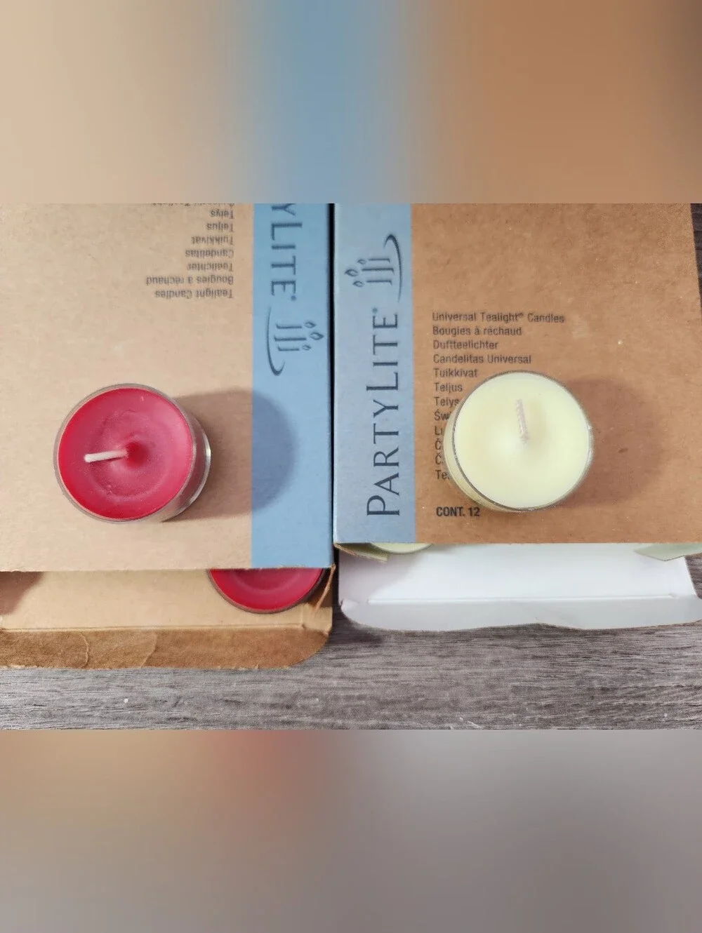 Partylite Unscented Universal Tealight Candles